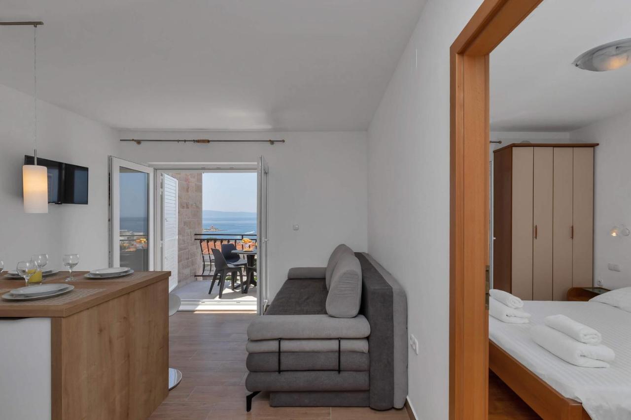 Ivan Sea View Apartment Makarska Eksteriør bilde